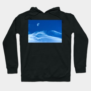 Moonship Over Boulder Colorado Hoodie